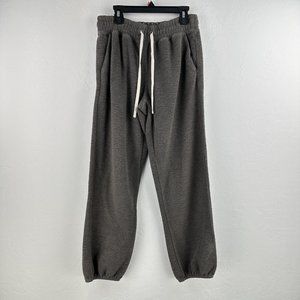 Mile(s) By Madewell Women's Gray Terry Trouser Sweatpants Size XXS‎ Pockets